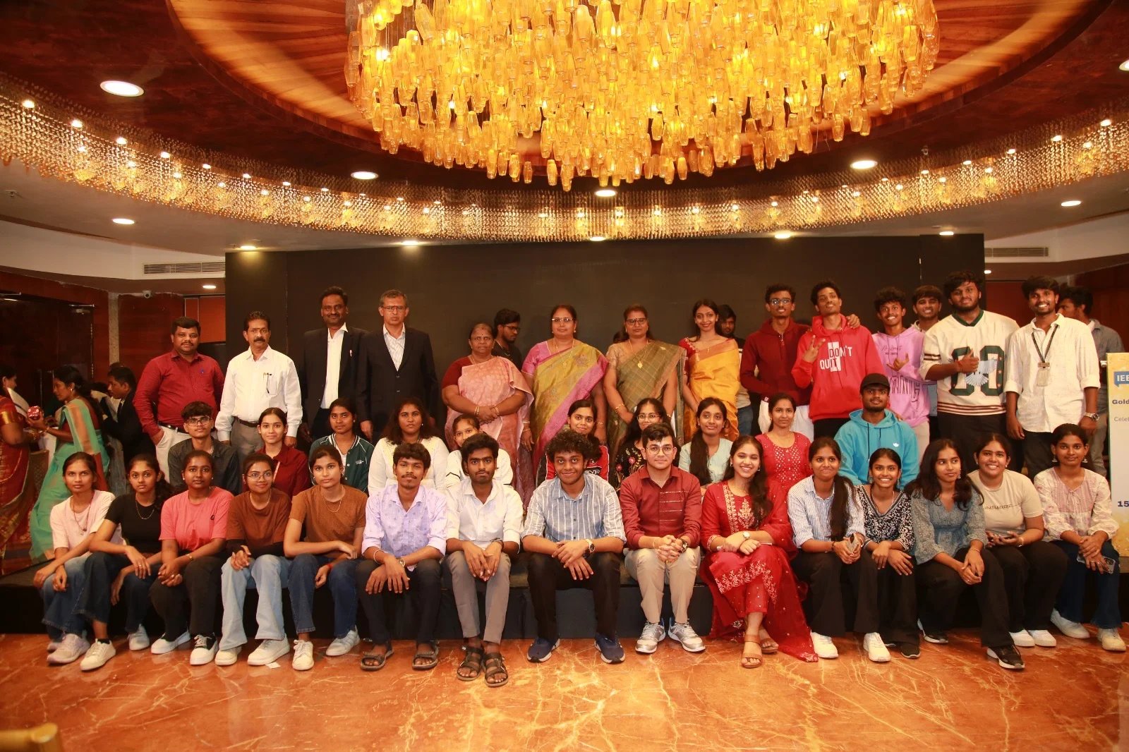 IEEE Madras Section members at an event